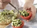Vegetarian Stuffed Tomatoes preparation step 7 Vegetarian Stuffed Tomatoes preparation step 7