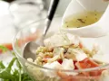 Warm Chicken Pasta Salad preparation step 11 Warm Chicken Pasta Salad preparation step 11