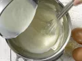 White Chocolate-Yogurt Mousse preparation step 2 White Chocolate-Yogurt Mousse preparation step 2