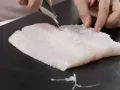 White Fish Ceviche preparation step 1 White Fish Ceviche preparation step 1