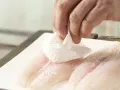 White Fish Fillet preparation step 5 White Fish Fillet preparation step 5
