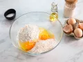 Whole Wheat Tagliatelle preparation step 1 Whole Wheat Tagliatelle preparation step 1