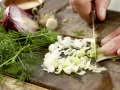 Wild Salmon Tartare preparation step 3 Wild Salmon Tartare preparation step 3