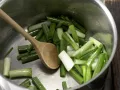 Wilted Spinach and Mango Salad preparation step 4 Wilted Spinach and Mango Salad preparation step 4