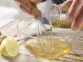 Zucchini-Melon Carpaccio preparation step 4 Zucchini-Melon Carpaccio preparation step 4