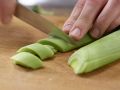 Broccoli and Leek preparation step 4 Broccoli and Leek preparation step 4