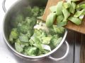 Broccoli and Leek preparation step 5 Broccoli and Leek preparation step 5