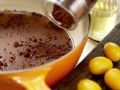 Chile Chocolate Sorbet preparation step 3 Chile Chocolate Sorbet preparation step 3