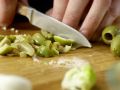 Cod Fillets preparation step 2 Cod Fillets preparation step 2