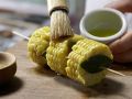 Corn Skewers with Bay Leaves preparation step 3 Corn Skewers with Bay Leaves preparation step 3