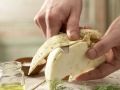 Cucumber Fish Ragout preparation step 1 Cucumber Fish Ragout preparation step 1