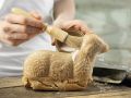Easter Lamb Cake preparation step 4 Easter Lamb Cake preparation step 4