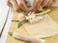 Green Asparagus Filo Rolls preparation step 7 Green Asparagus Filo Rolls preparation step 7