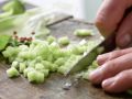 Green Vegetables and Rice preparation step 3 Green Vegetables and Rice preparation step 3