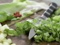Green Vegetables and Rice preparation step 4 Green Vegetables and Rice preparation step 4