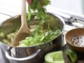 Green Vegetables and Rice preparation step 6 Green Vegetables and Rice preparation step 6