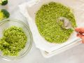 Keto Broccoli Pizza preparation step 1 Keto Broccoli Pizza preparation step 1
