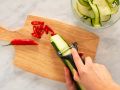 Keto Broccoli Pizza preparation step 3 Keto Broccoli Pizza preparation step 3