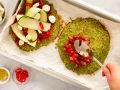 Keto Broccoli Pizza preparation step 4 Keto Broccoli Pizza preparation step 4