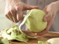 Kohlrabi Cocktail preparation step 1 Kohlrabi Cocktail preparation step 1
