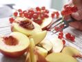 Nectarine Currant Cake preparation step 2 Nectarine Currant Cake preparation step 2