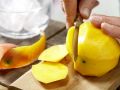Papaya-Mango Shake preparation step 2 Papaya-Mango Shake preparation step 2