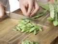 Pasta Salad with Green Vegetables preparation step 1 Pasta Salad with Green Vegetables preparation step 1