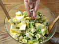 Pasta Salad with Green Vegetables preparation step 10 Pasta Salad with Green Vegetables preparation step 10