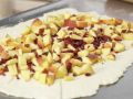 Pastry Spirals with Peaches preparation step 6 Pastry Spirals with Peaches preparation step 6
