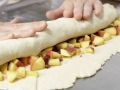 Pastry Spirals with Peaches preparation step 7 Pastry Spirals with Peaches preparation step 7