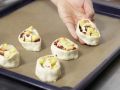 Pastry Spirals with Peaches preparation step 8 Pastry Spirals with Peaches preparation step 8