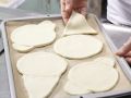 Pizza Faces preparation step 7 Pizza Faces preparation step 7