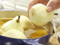 Poached Pears preparation step 4 Poached Pears preparation step 4