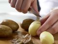 Potato and Radish Salad preparation step 1 Potato and Radish Salad preparation step 1