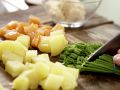 Potato and Smoked Salmon Hash preparation step 4 Potato and Smoked Salmon Hash preparation step 4