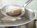 Quark Dumplings with Strawberry Sauce preparation step 7 Quark Dumplings with Strawberry Sauce preparation step 7