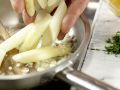 Ribbon Pasta with White Asparagus preparation step 5 Ribbon Pasta with White Asparagus preparation step 5