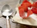 Rose Petal Sorbet preparation step 2 Rose Petal Sorbet preparation step 2