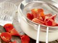 Rose Petal Sorbet preparation step 5 Rose Petal Sorbet preparation step 5