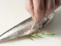 Rosemary Sardines preparation step 3 Rosemary Sardines preparation step 3