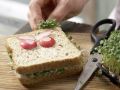 Silly-Face Sandwich preparation step 4 Silly-Face Sandwich preparation step 4