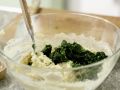 Spinach-Cheese Fritters preparation step 6 Spinach-Cheese Fritters preparation step 6