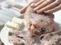 Stuffed Turkey Sausage Patties preparation step 4 Stuffed Turkey Sausage Patties preparation step 4