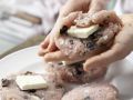 Stuffed Turkey Sausage Patties preparation step 5 Stuffed Turkey Sausage Patties preparation step 5