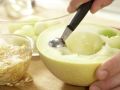 Vanilla-Flavored Melon Balls preparation step 4 Vanilla-Flavored Melon Balls preparation step 4