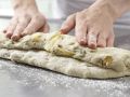 Walnut Stollen preparation step 5 Walnut Stollen preparation step 5