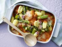 Baked Gnocchi and Asparagus Baked Gnocchi and Asparagus