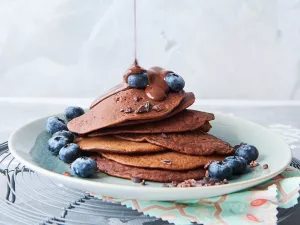 Buckwheat Chocolate Pancakes Buckwheat Chocolate Pancakes