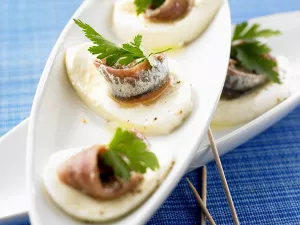 Mozzarella with Anchovies Mozzarella with Anchovies