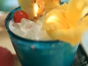 Spiked Pineapple Cocktail